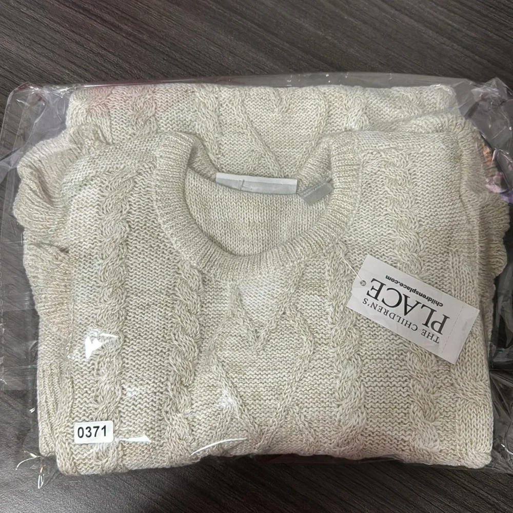 NWT! Cable Knit Ruffle Sweater Dress - Bunnys‎ Tail
